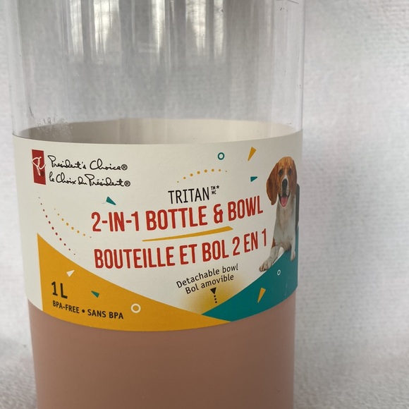 🌟Host Pick🌟President’s Choice 2-in-1 Water Bottle and Pet Bowl - Picture 2 of 9